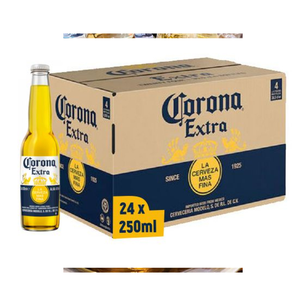 [Ship Hoả Tốc] Bia Corona Extra - Nhập Khẩu Mexico thùng 24 chai 250ml