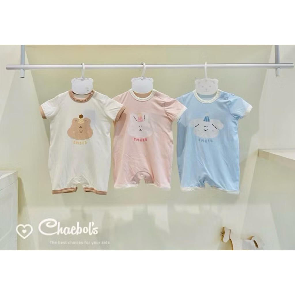 Embes | Body Cộc Sơ Sinh Mềm Mịn Cho Bé Yêu