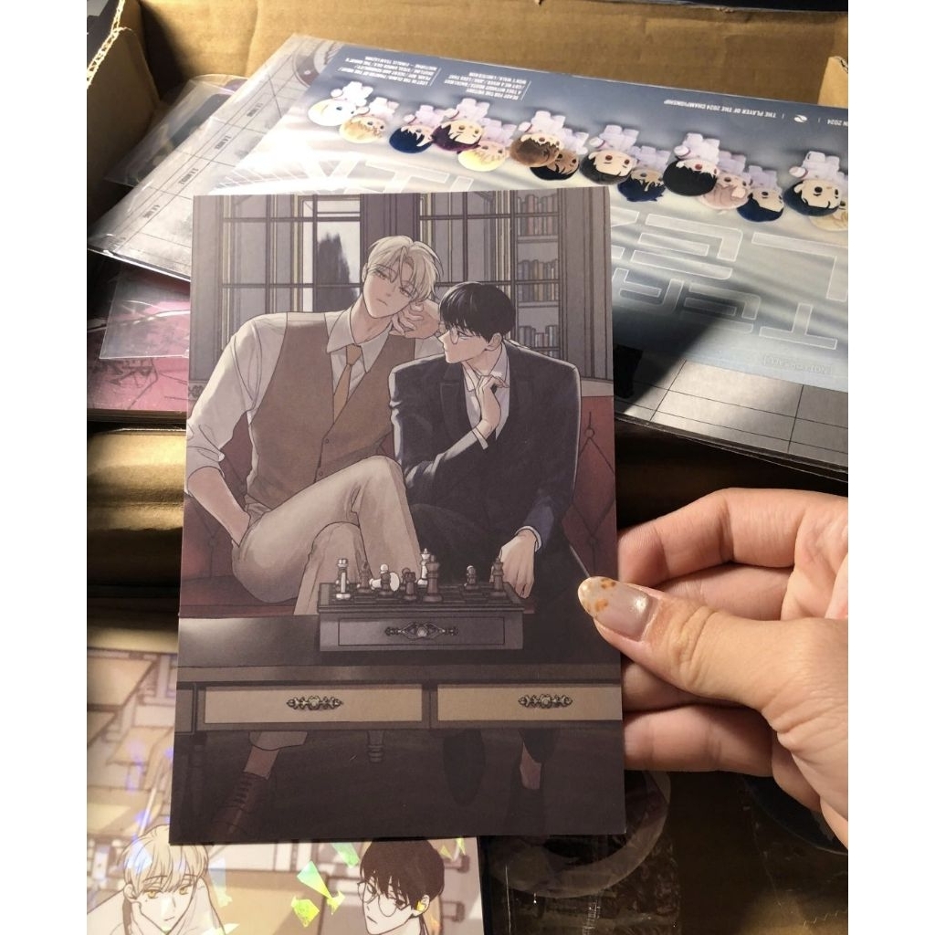 [ĐỌC KĨ MÔ TẢ] Xả all goods card, ảnh boylove/bl manhwa CHECKMATE/CHIẾU TƯỚNG
