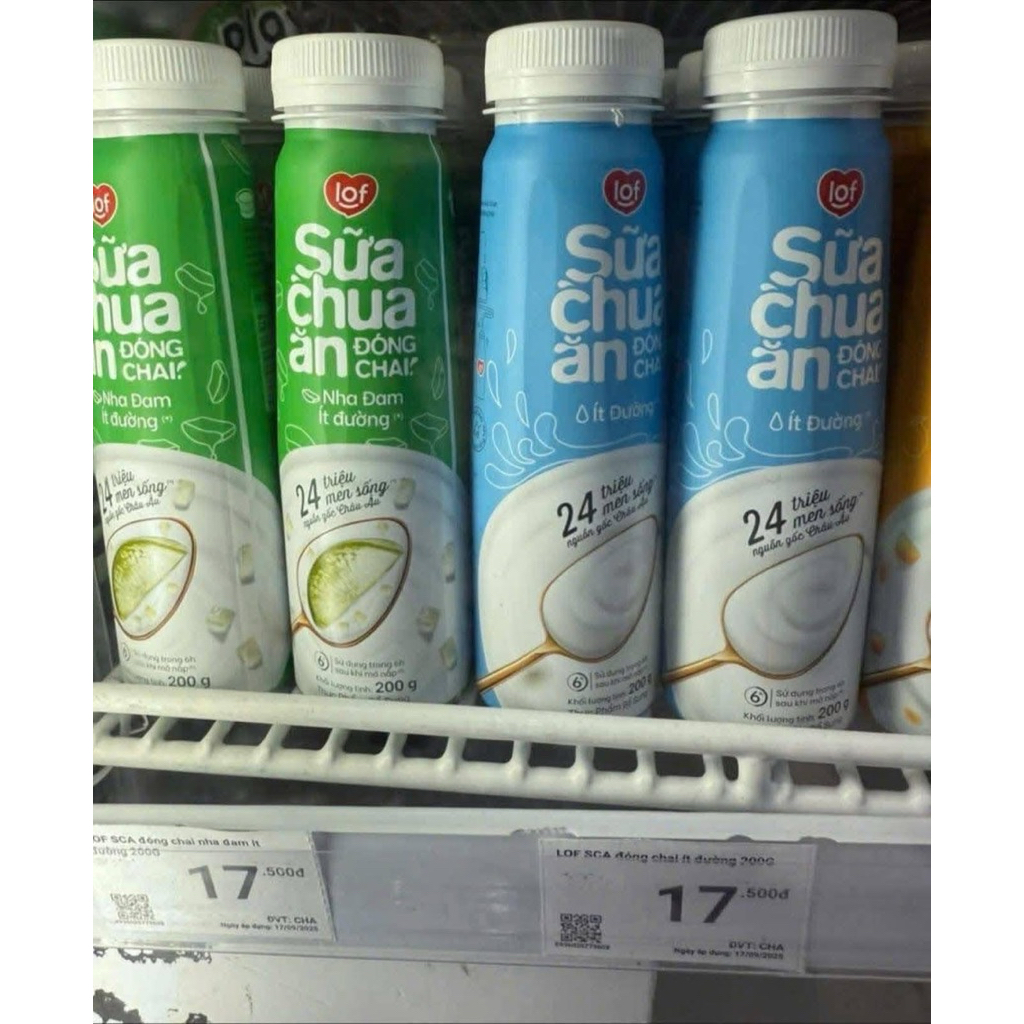 THÙNG 24 CHAI SỮA CHUA UỐNG LOF