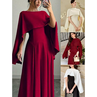 [Sẵn Ship ]Áo Choàng Lụa Trơn buộc dây Mềm Mịn – Rủ Nhẹ Thanh Lịch, Dễ Phối Đầm Lụa dạ hội