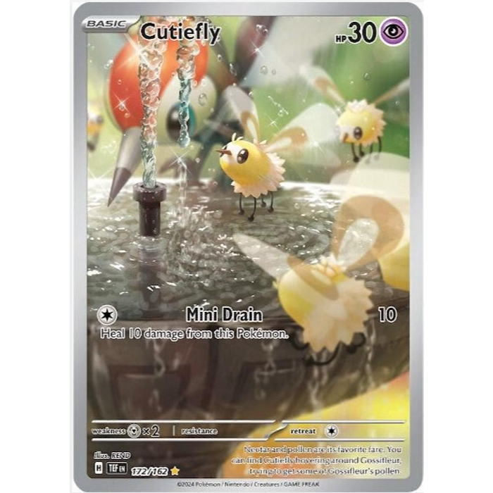 [Thẻ bài Pokemon TCG] Cutiefly - 172/162 - Illustration Rare