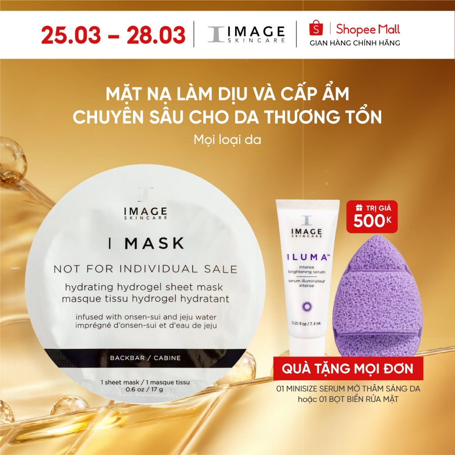 Mặt nạ sinh học cấp ẩm chuyên sâu IMAGE I Mask Hydrating Hydrogel Sheet Mask 17g