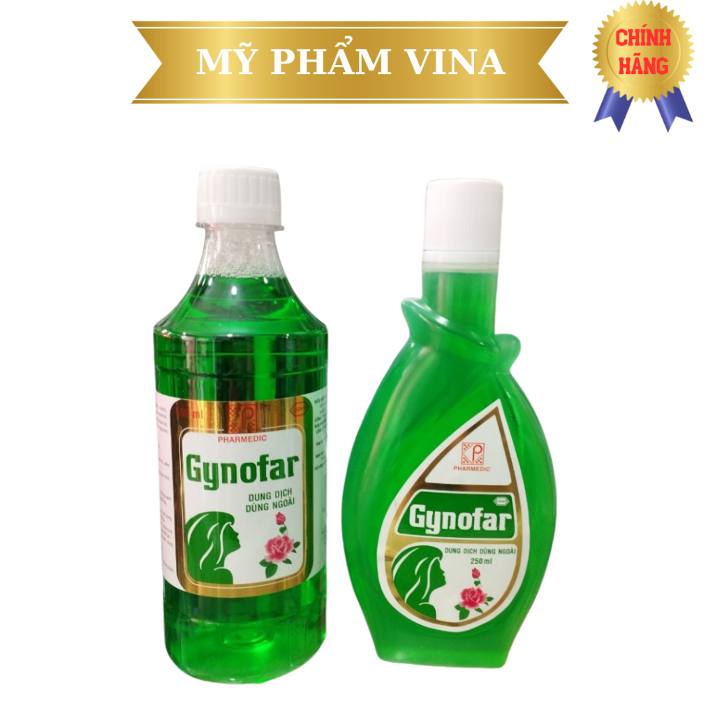 Dung dịch vệ sinh Gynofar ( 250ml - 500ml)