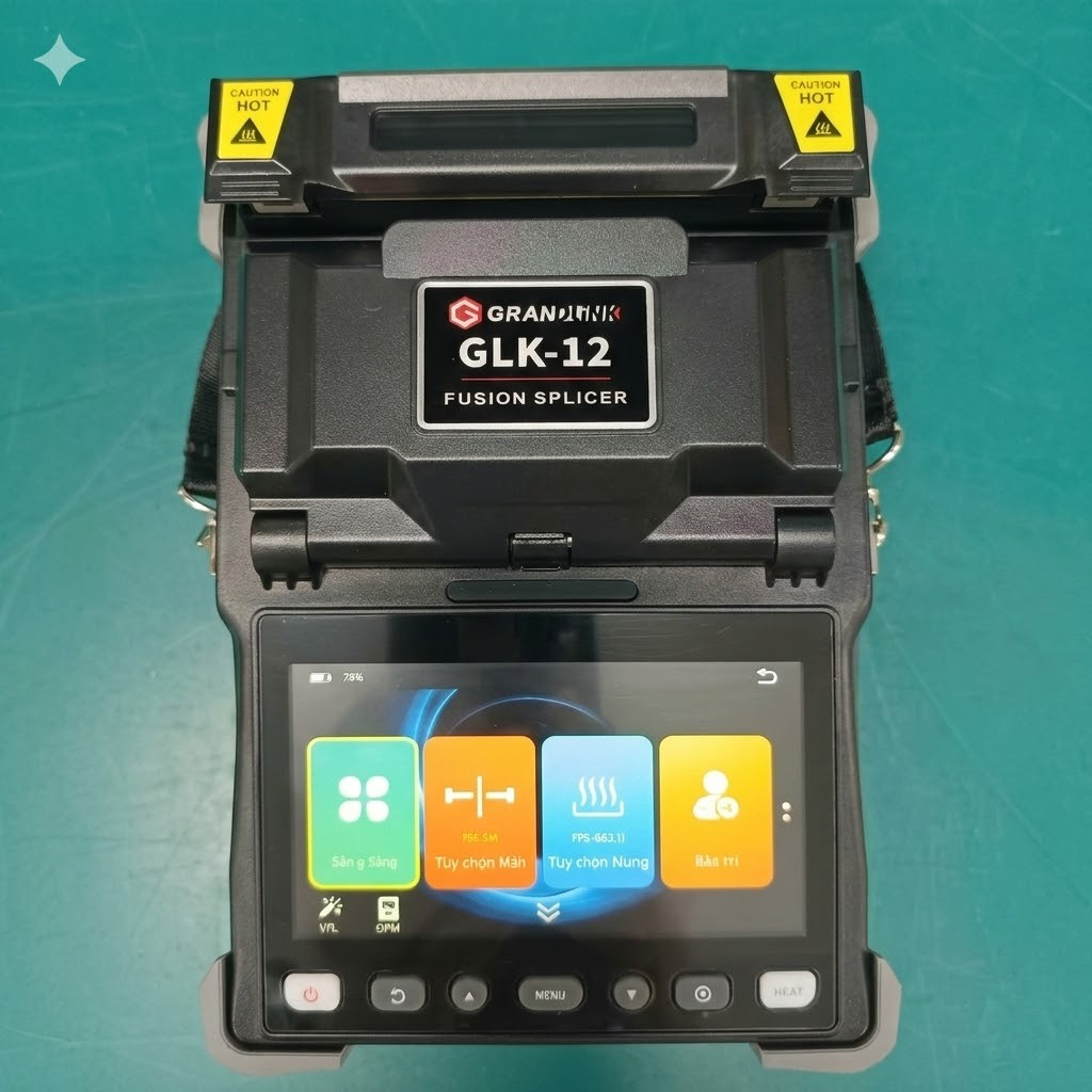 Máy GLK-12 sử dụng 4 động cơ - màn hình tích hợp cảm ứng - Quà tặng kèm 500 ống 2 xương