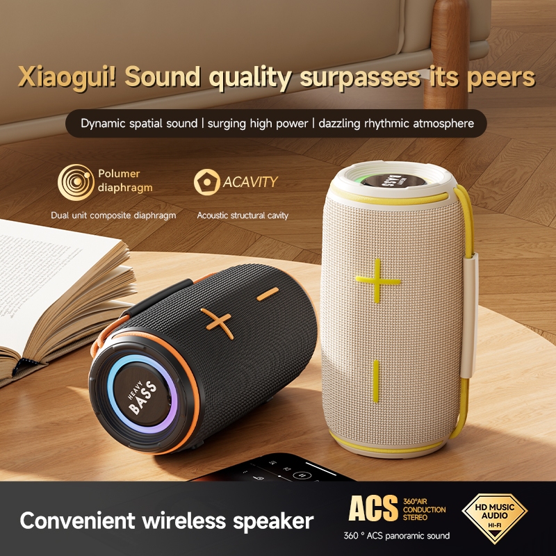 Loa bluetooth Heavy Bass 19 chính hãng, loa cầm tay di động âm bass mạnh