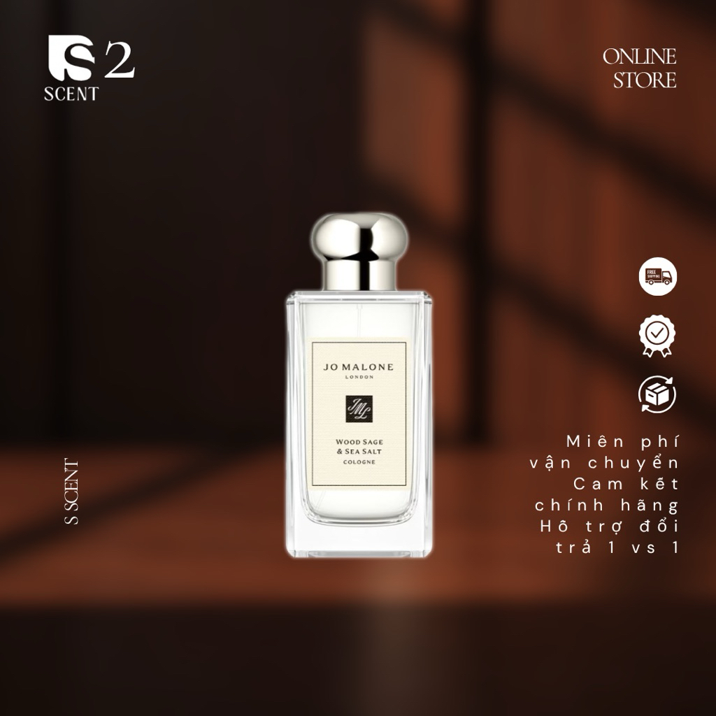 Nước hoa unisex Jo Malone Wood Sage & Sea Salt | SSCENT