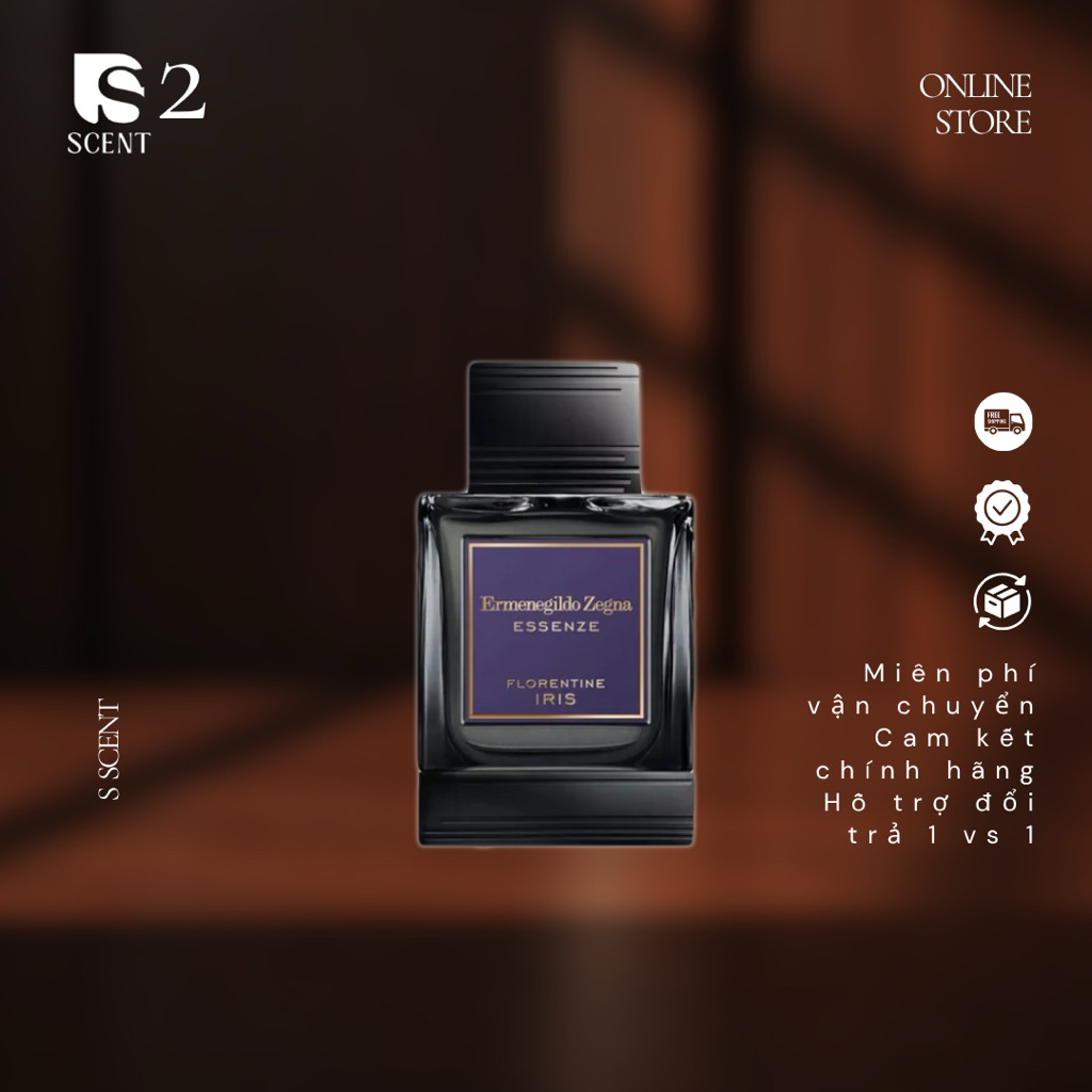 Nước hoa nam Ermenegildo Zegna Essenze Florentine Iris EDP | SSCENT