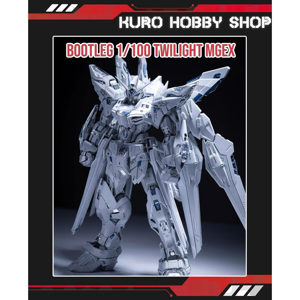 [CÓ SẴN] 7701 MGEX 1/100 Strike Freedom Twilight Coating (Bản không effect) - Mô hình lắp ráp Trung 