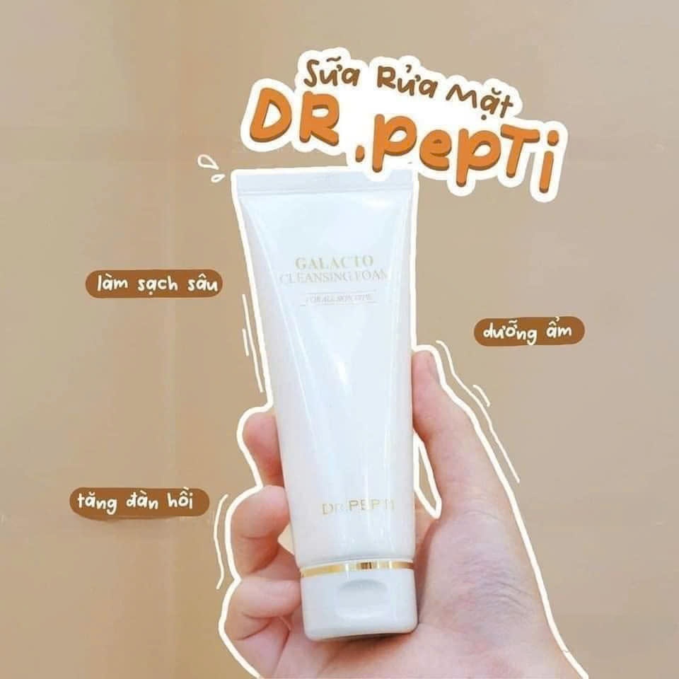 Sữa Rửa Mặt Dr.Pepti+ Galacto Cleansing Foam