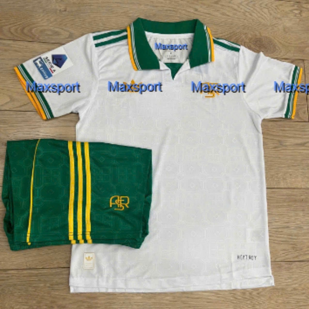 Bộ Quần Áo CLB AS Roma 2026, Áo AS Roma Mẫu 3 Dybala, Vải thái Cao Cấp