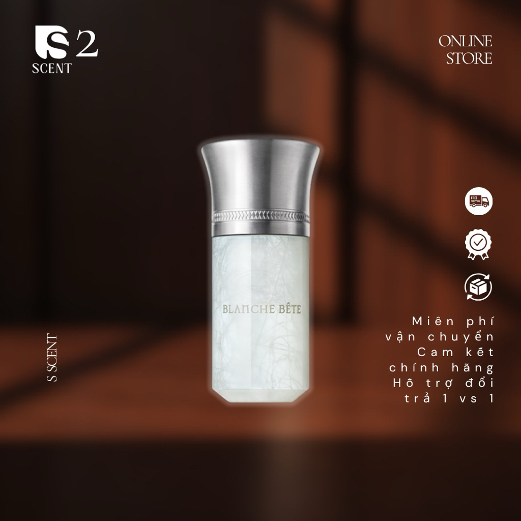 Nước hoa unisex Les Liquides Imaginaires Blanche Bête | SSCENT