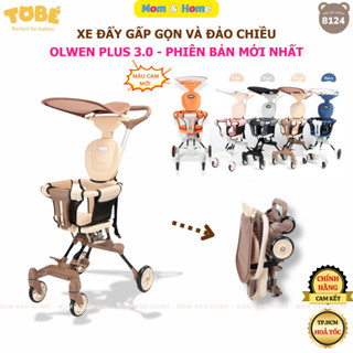 Xe Đẩy TOBÉ Gấp Gọn & Đảo Chiều OLWEN PLUS Phiên Bản 3.0 Mới, Cho Bé Du Lịch Gọn Nhẹ và Chắc Chắn