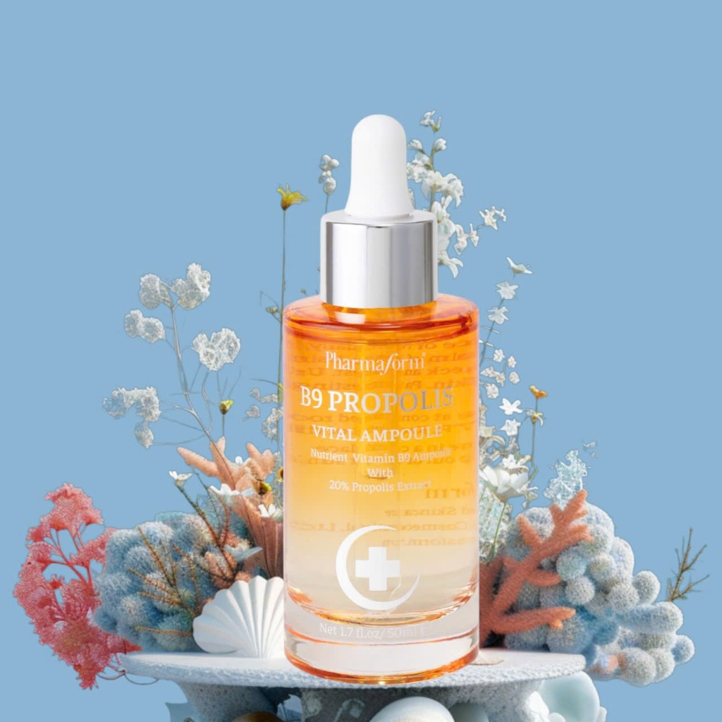 Serum làm dịu & chống lão hóa da Pharmaform B9 Propolis Vital Ampoule