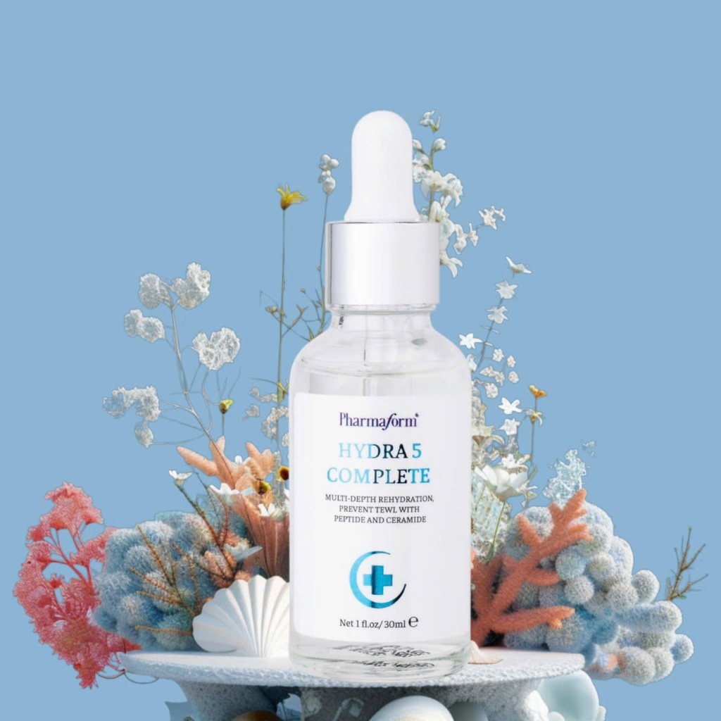 Serum cấp ẩm và phục hồi da Pharmaform Hydra 5 Complete Serum