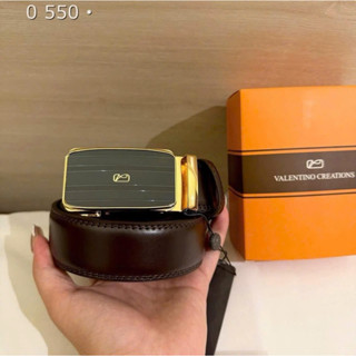 Thắt lưng dây nịt dây lưng da nam mặt kéo trượt gài lỗ auto buckle belt men Valenti Malaysia
