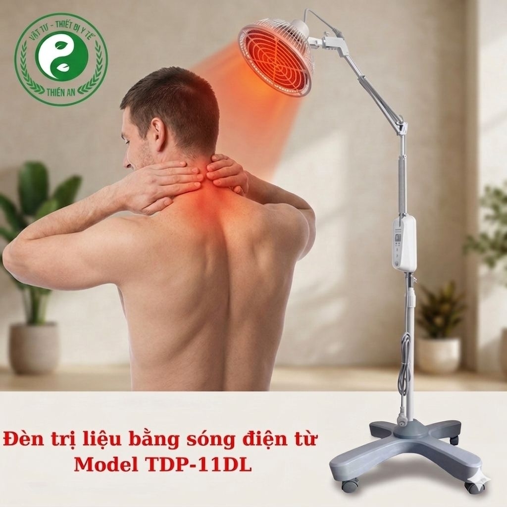 Đèn trị liệu bằng sóng điện từ thương hiệu Hoa Đà- Model TDP 11-DL - Phiên bản cao cấp [HÀNG NHẬP KHẨU- HỖ TRỢ VAT ]
