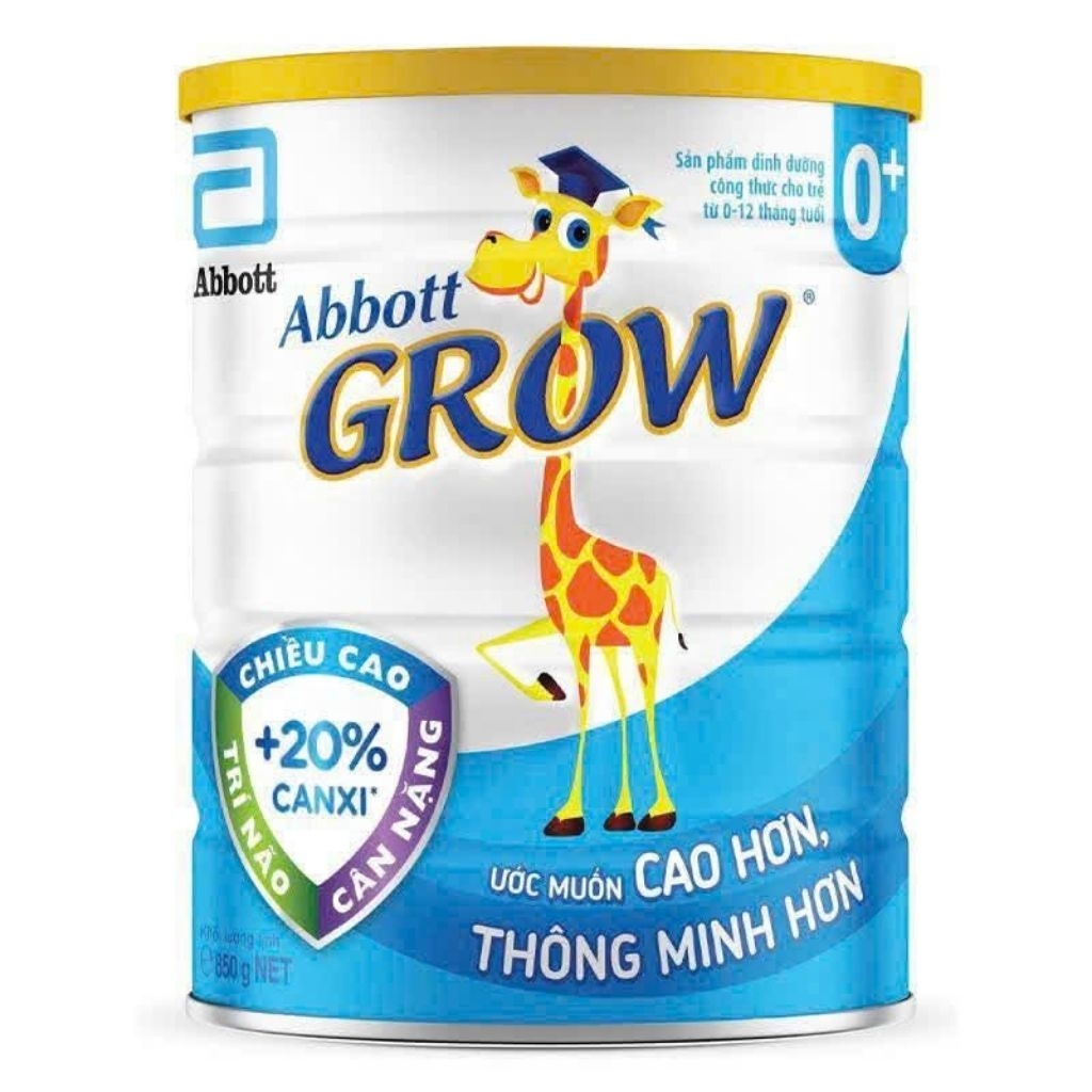 Sữa Abbott Grow 0+ lon 850g