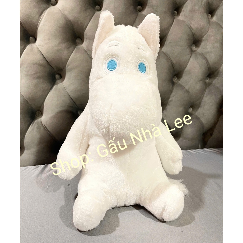 [ Nhật Bản ] [MS2375] Bé gấu bông Hà Mã Moomin lông bông, size 40cm, lông mềm mịn, hàng mới, full te