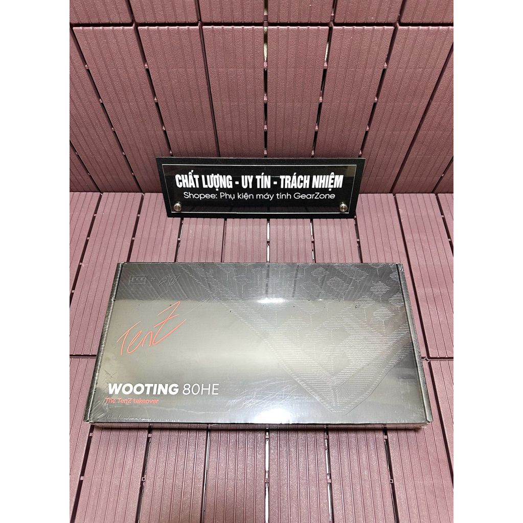 Bàn Phím Wooting 80he TenZ TakerOver từ tính Gaming Chuyên nghiệp