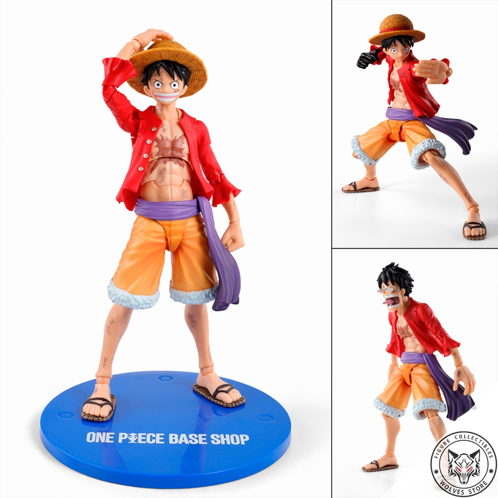 [Có sẵn - Hỏa tốc] Mô hình chính hãng SHF One Piece: SHF Luffy Base Shop limited (shf monkey d luffy