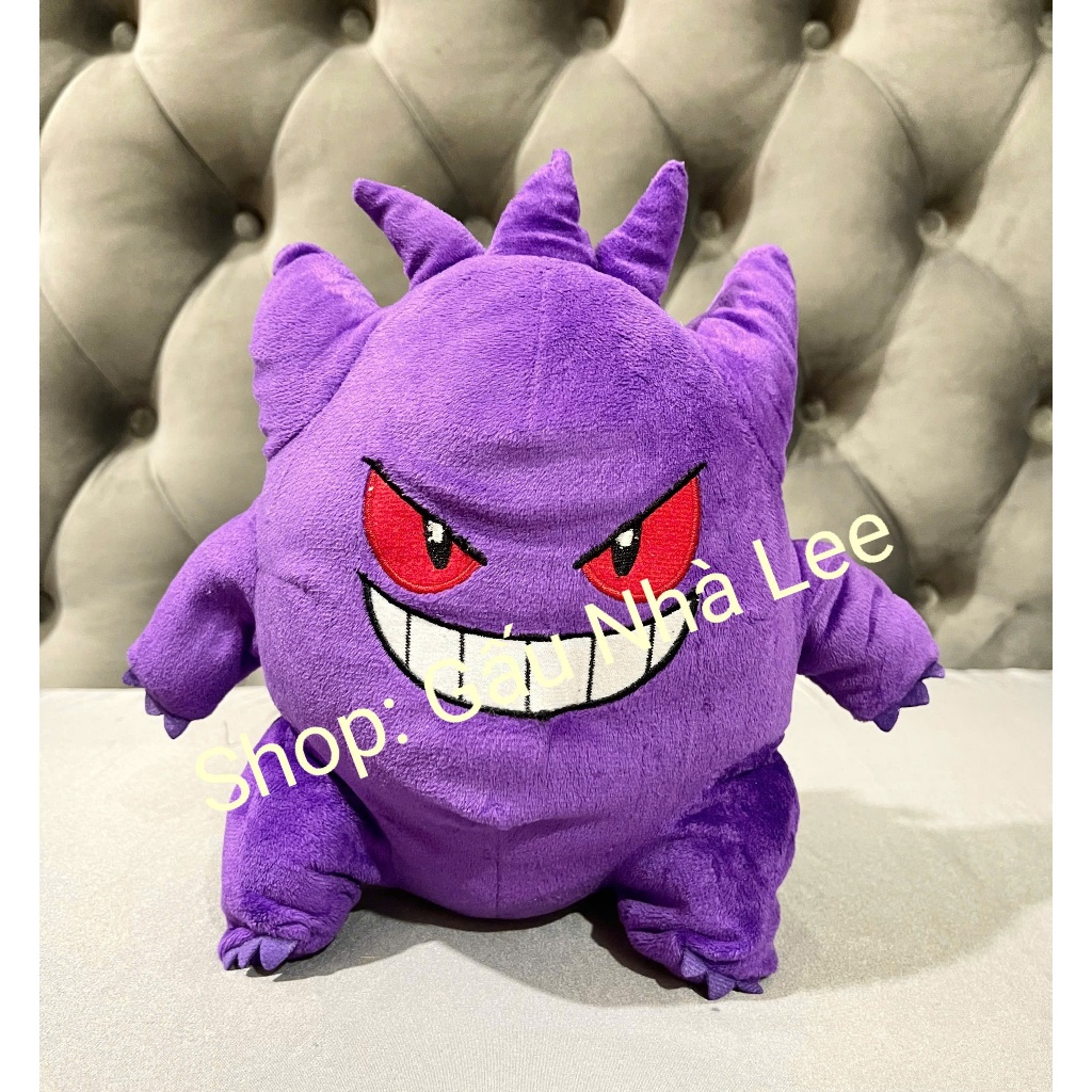 [ Nhật Bản ] [MS2379] Bé gấu bông Pokémon - Gengar, size 25cm, lông mềm mịn, hàng mới, full tem.