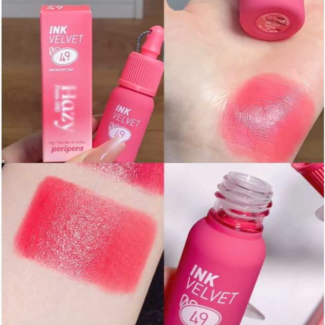 Son Ink Velvet Phiên bản Hazy Ink 49 Last Red, Son Ink 49 Hồng Baby