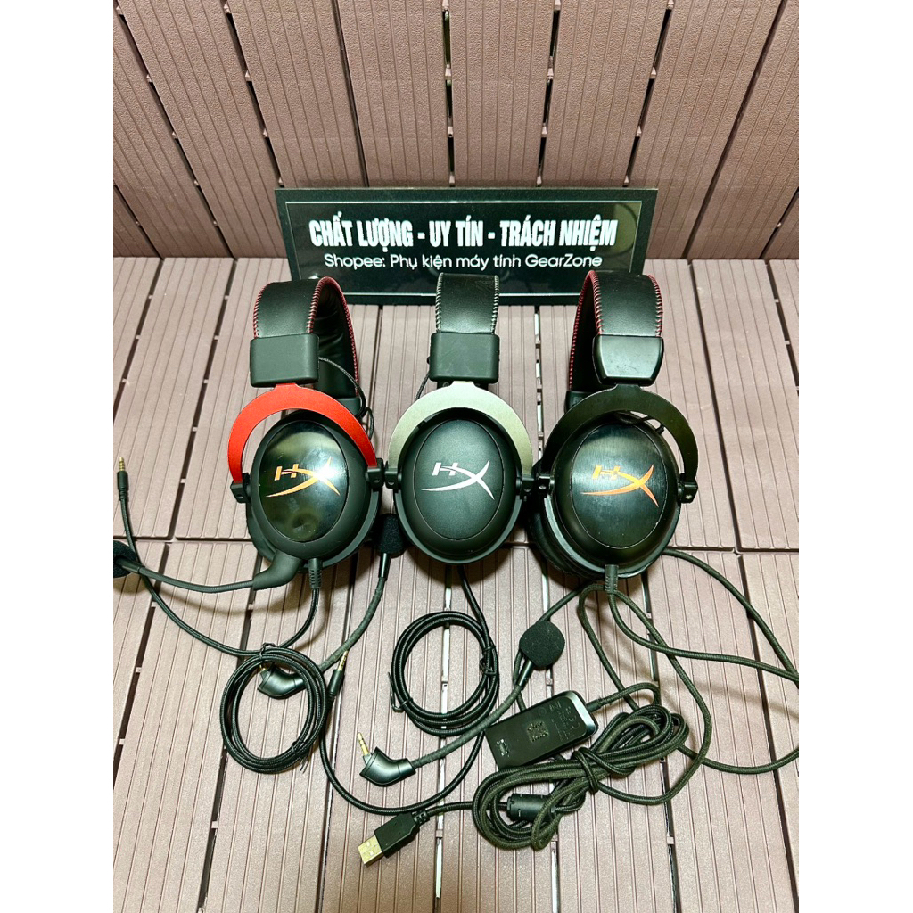 Tai nghe Hyperx Kingston Cloud 2 và Cloud Core Hiếm (cloud II) đời đầu đã ngừng sản xuất chuyên FPS 