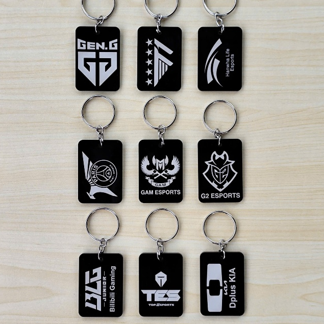 Móc Khóa, Liên Minh Huyền Thoại Lol, T1, Gen G, Hle, G2 Esports, Top Esports, Dplus Kia, Gam Esports