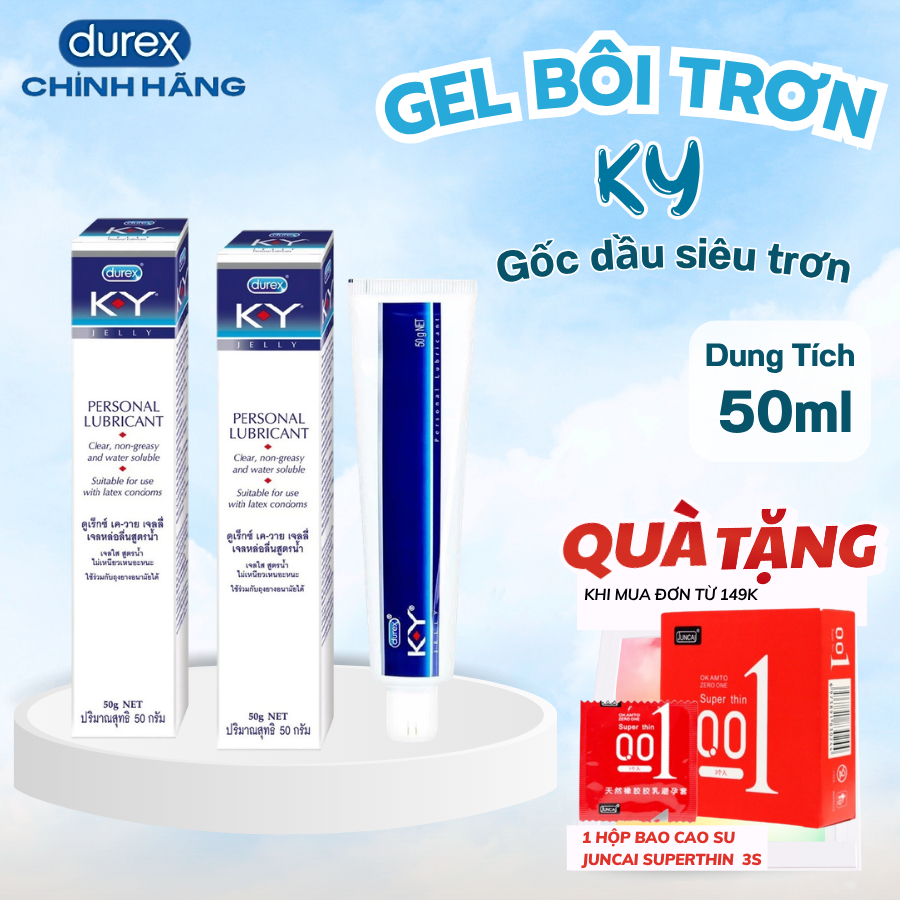 Gel bôi trơn Durex Play Classic 50ml. Gel Gốc Nước An Toàn, Hết Khô Hạn, Tăng Tiết Nhờn, Yêu Lôi Cuốn