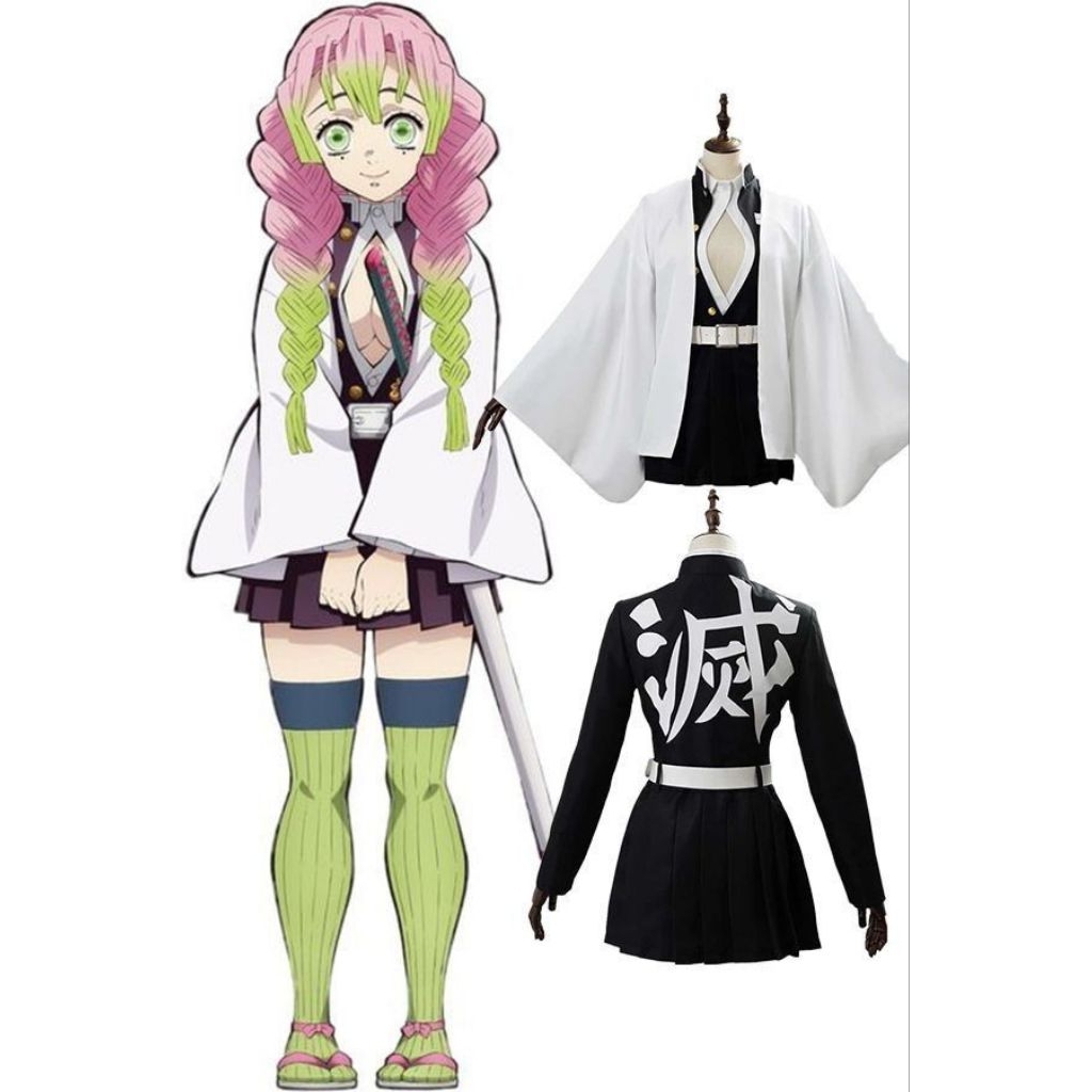 Pass costume Mitsuri Kanroji Demon Slayer Kimetsu no Yaiba cosplay