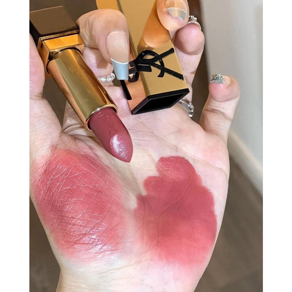 Son Ysl Rouge N8 Blouse Nu  Hồng Cam Đất