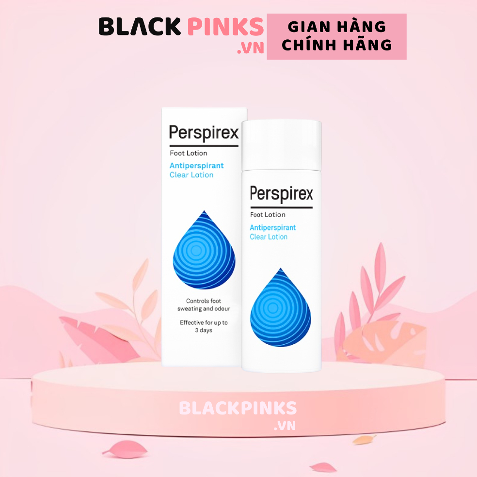 Perspirex Dung dịch khử mùi hôi tay chân Antiperspirant Hand and Foot Lotion 100ml