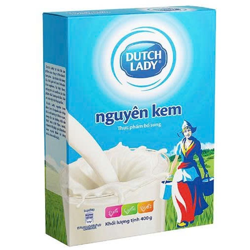 Sữa bột Nguyên Kem Dutch Lady 400gr