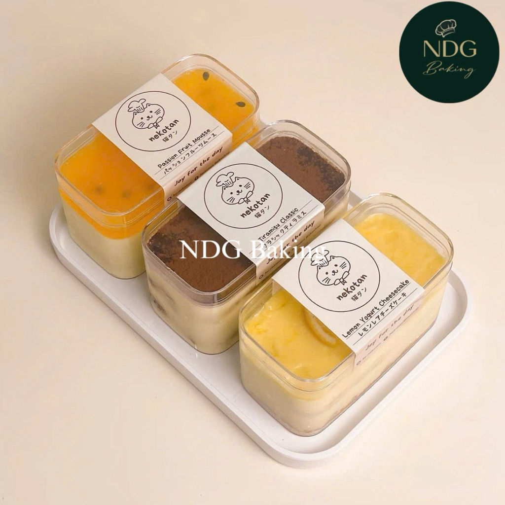 SỈ THÙNG| 200-400 Cốc Nhựa Mica 280ml Đựng Bánh Cookie, Bánh Lạnh, Mousse, Tiramisu, Rau câu [JL001]