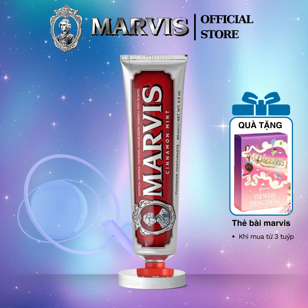 Kem Đánh Răng Marvis Cinnamon Mint 85ml - Marvis Chính Hãng