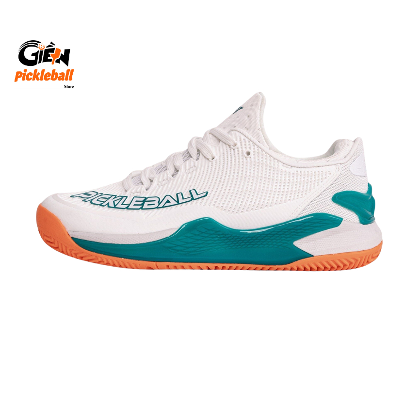 Giày Pickleball/Tennis Pickleball Kamito Dink Trắng Chính Hãng