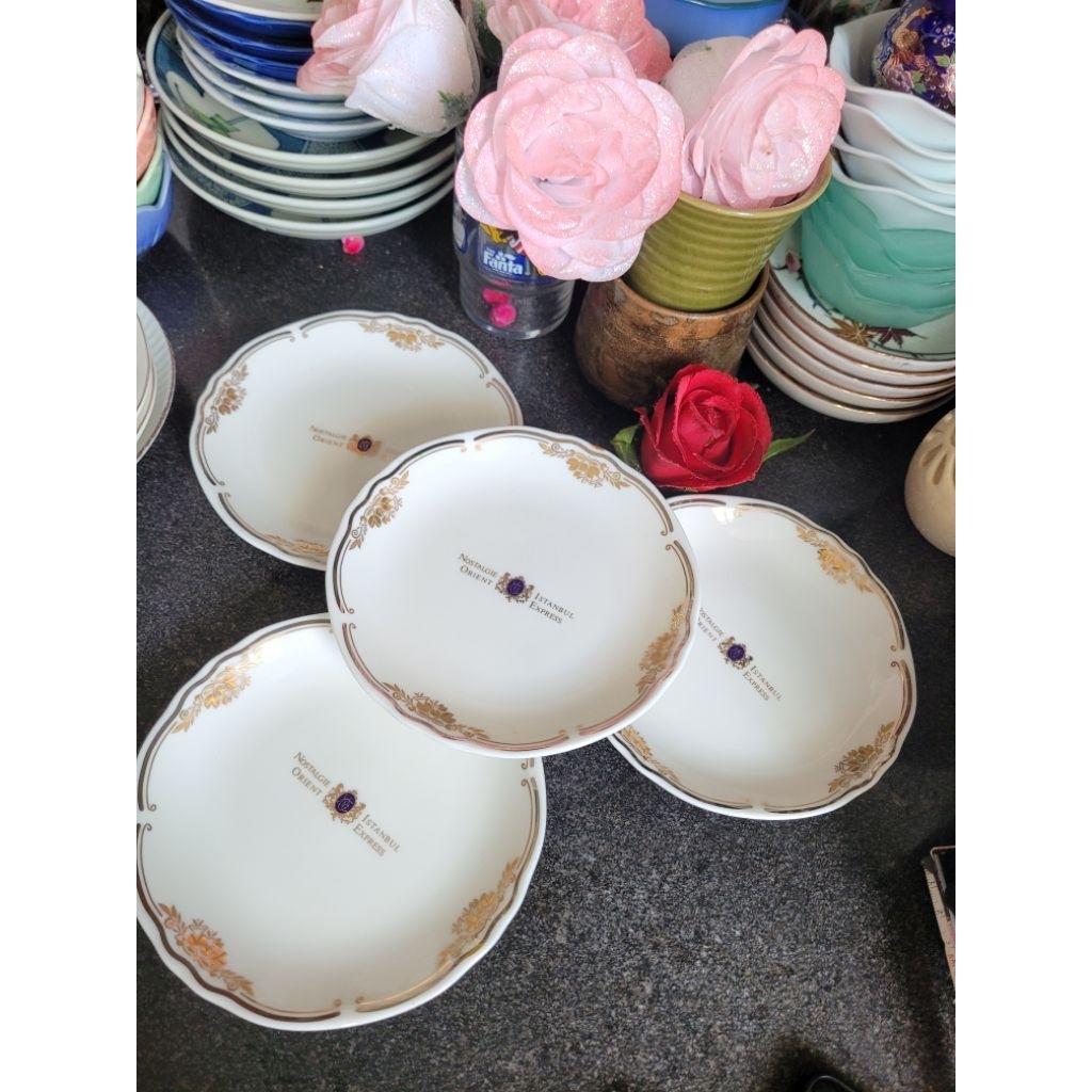 Bộ Dĩa bánh Nostalgie Istanbul hàng của Momoyama Japan