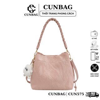 Túi Xách Đeo Chéo Vai Có 2 Loại Dây Đeo Kèm Móc Treo , Miệng Túi Mở Đóng Dễ Dàng Cun575
