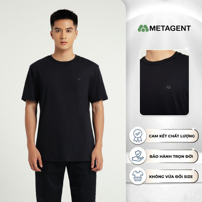 [ OUTLET KHÔNG ĐỔI TRẢ ] Áo thun nam basic dáng Regular Fit Metagent MS 57E3416