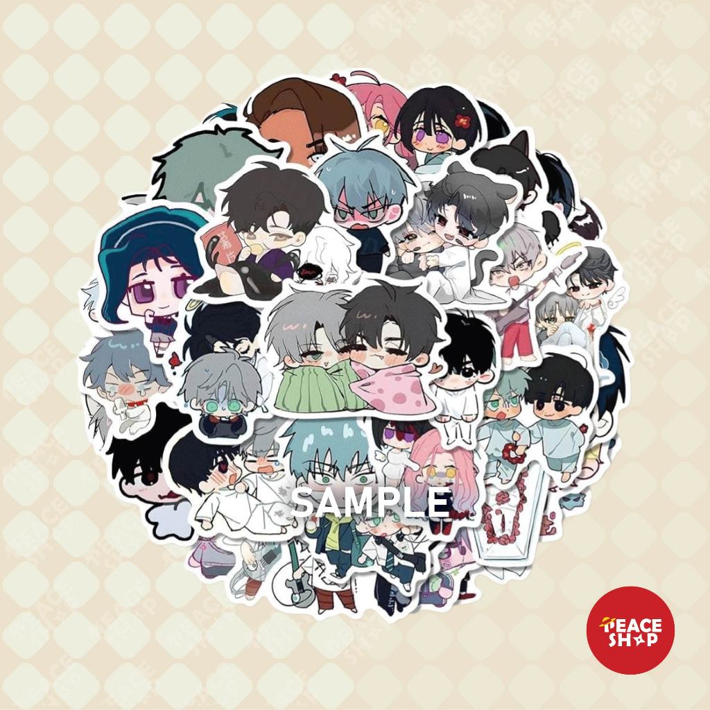 Sticker Anime Manga Alien Stage Sticker Alien Stage Cán Lấp Lánh ST22