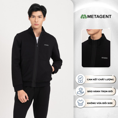 Áo khoác nỉ nam cao cấp, áo khoác nam mùa đổng Metagent MS 77E4055