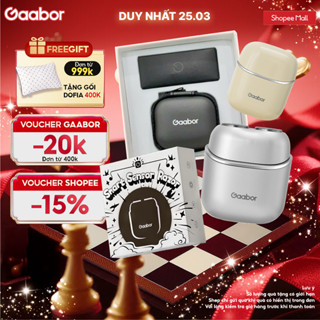 Máy cạo râu Gaabor ER-T01 đầu cạo 3D ôm vòng, chống nước IPX7 nhỏ gọn dễ dàng mang đi - quà tặng nam quà valentine