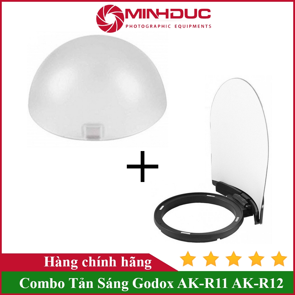 Combo Tản Sáng Godox AK-R11 AK-R12 Chính Hãng