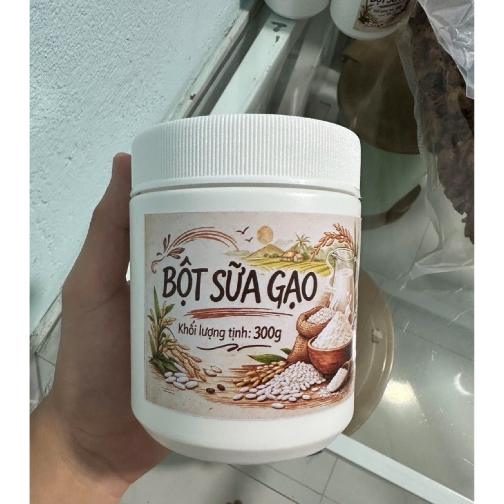 Bột Sữa Gạo, Bột Cháo ăn dặm dinh dưỡng - 300g