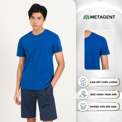 Áo Supima Basic Slim fit nam Metagent MS 57E3920
