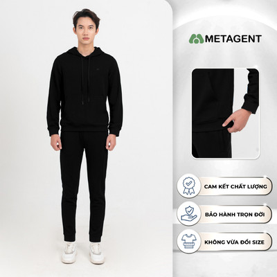 Quần jogger nam thun co giãn, quần jogger thể thao nam Metagent MS 22E4049