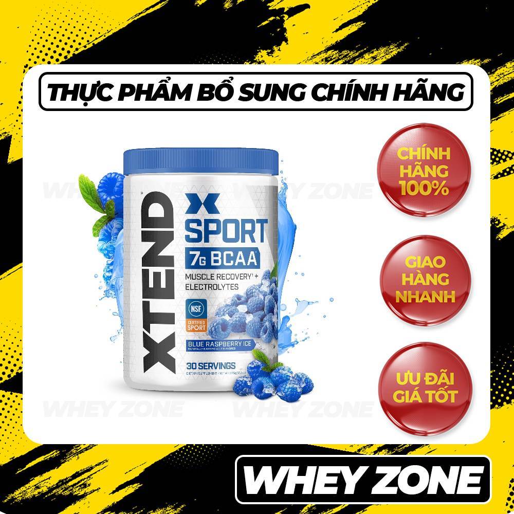 Xtend BCAA Sport – Hỗ Trợ Tăng Cơ Giảm Dị Hóa 30 Lần Dùng