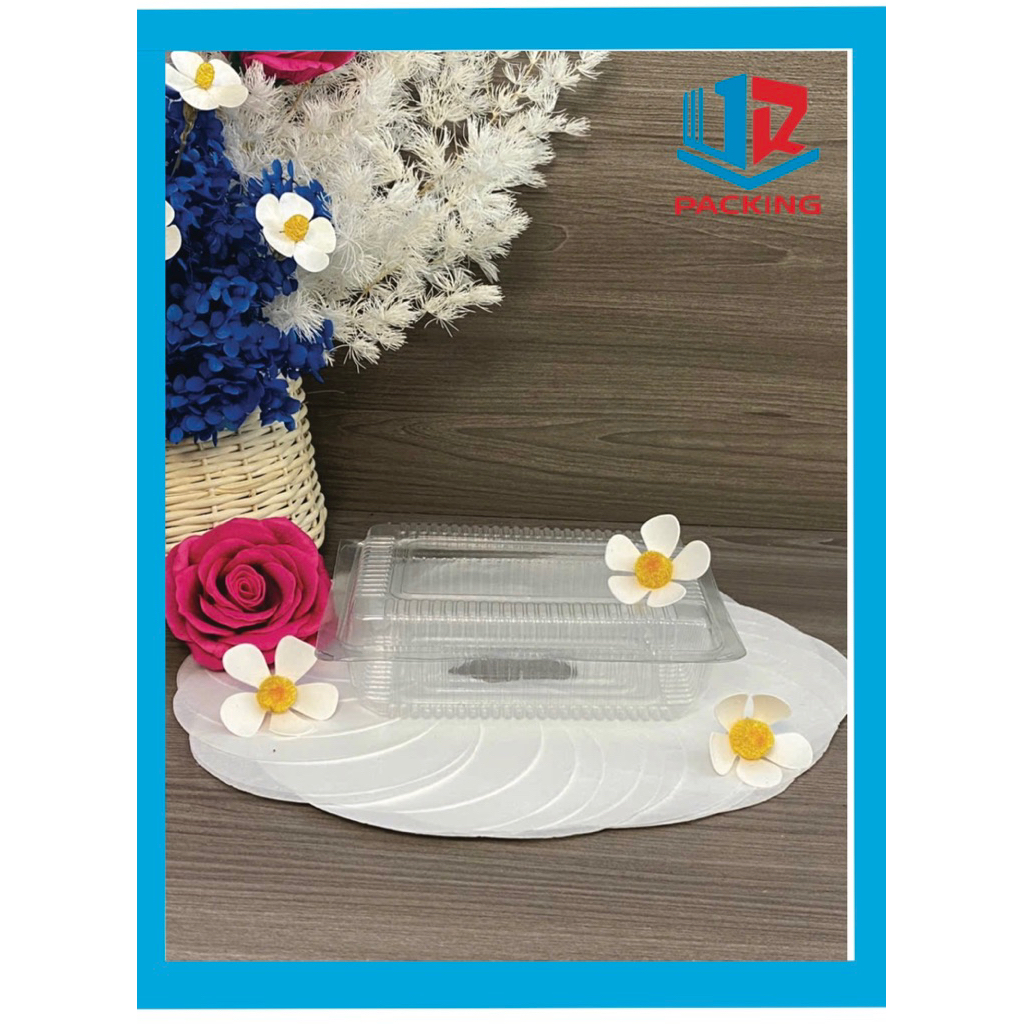 Combo 100 hộp nhựa trong suốt cao cấp H50,H55.