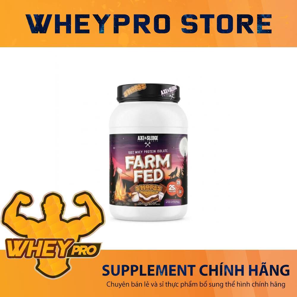 Farm Fed 100% Whey Isolate – Phục Hồi Sau Tập